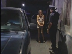 KiloMatures presents: Police officer gets a blowjob from skinny girl