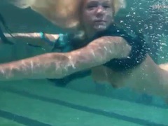 KiloMatures presents: Blonde is a great swimmer with nice tits
