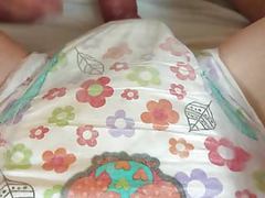 KiloMatures presents: Boy and girl in wet goodnites diapers plat with a dildo sex