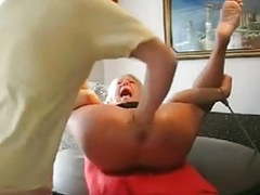 KiloMatures presents: Mature slave extreme fisting and squirt