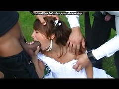 KiloMatures presents: The groom the bride fucked hard in the woods