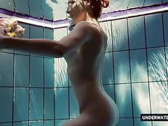 KiloMatures presents: Hot big titted teen lera swimming in the pool