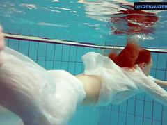 KiloMatures presents: Redhead diana hot and horny in a white dress