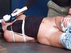 KiloMatures presents: Blonde in jeans bondage and vibed