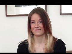 KiloMatures presents: A pretty hungarian girl with tight fit body does a casting