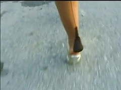 KiloMatures presents: Nylon & high heel teasing