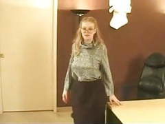 KiloMatures presents: Secretary with big boobs and hairy pussy gv00035