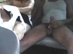 KiloMatures presents: Mature slut sucks and fucks bbc in the backseat.