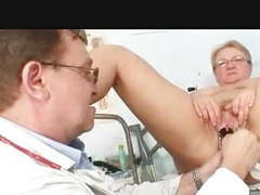 KiloMatures presents: Busty granny checked over by the doctor