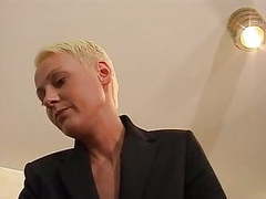 KiloMatures presents: Short hair blonde fraulein boss