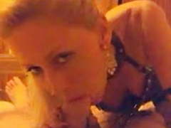KiloMatures presents: Soft slow blow job in vamp lingerie..let me take you deeper! do you want me to take you deeper?