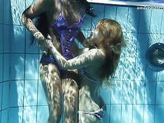 KiloMatures presents: Silvie and zhanetta underwater naked babes