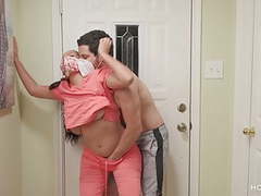 KiloMatures presents: Latina nurse gets home to great sex after a long shift