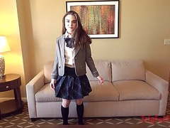 KiloMatures presents: I put a school uniform on a girl who just turned 18 yo, Nipples, Teen, Interracial, Softcore, HD Videos, Cosplay, 18 Year Old, School Uniform, Nude Teens, Porn for Women, Uniforms, American, Asian Guy White Girl, Interacial, 18 Yo Girl, 60 FPS, TripForFuc