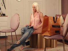 KiloMatures presents: Erotic and romantic fucking with incredible star blanche bradburry, Couple, Hardcore, Pornstars, Blondes, Long Hair, Jeans, Blowjob, Doggystyle, Fingering, Pussy Licking, Pussy, Big Tits, Fake Tits