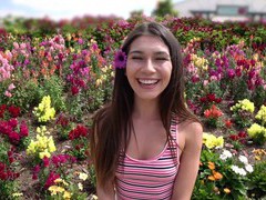 KiloMatures presents: Brunette gianna gem enjoys while being fucked in the back of a car, Couple, Hardcore, Brunettes, Long Hair, Skinny, Blowjob, Handjob, Car Fucking, Natural Tits, Pussy, Shaved Pussy, Doggystyle, Tattoo, Missionary, Cowgirl, Latina