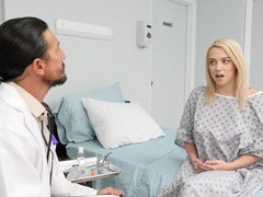 KiloMatures presents: Incredible anal exam for gorgeous blonde patient madison summers