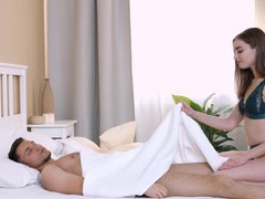 KiloMatures presents: Cute teen vika lita sucks and rides dick