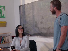 KiloMatures presents: Kinky math tutor jasmine jae loves giving head and having sex