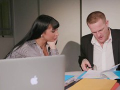 KiloMatures presents: Rough dicking in the office with gorgeous valentina ricci