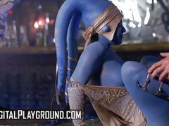 KiloMatures presents: Aria alexander does a test on alessa savage & when she passes eva lovia celebrates by doing an orgy - digitalplayground