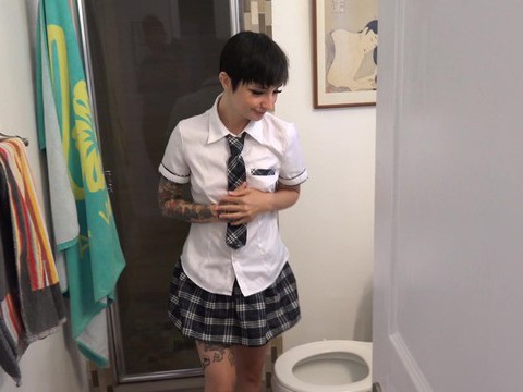 KiloMatures presents: Homemade pov video of short hair stevie moon getting fucked