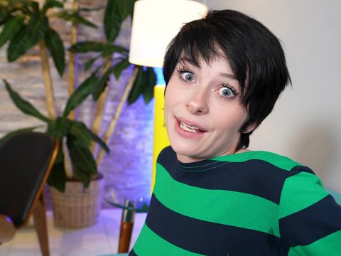 KiloMatures presents: Short hair kitty lynn gives a blowjob and gets fucked balls deep