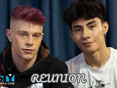KiloMatures presents: Nastytwinks - reunion - luca ambrose returns after being away for a week from harley xavier hot raw intimate fucking ensues