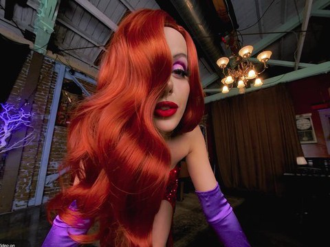 KiloMatures presents: Pov cosplay porn with jessica rabbit in hd porn