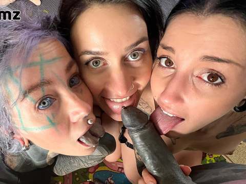 KiloMatures presents: New years eve party with anuskattz and her friends