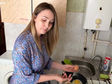 KiloMatures presents: To the surprise of the stepson, the stepmom's pussy turned out to be as narrow as the sex doll's pussy