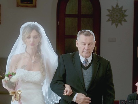 KiloMatures presents: Newly wedded bride olivia sparkle gives head and gets fucked