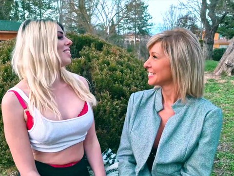 KiloMatures presents: French blonde milf seeking for a threesome