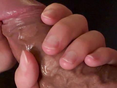 KiloMatures presents: Close up - slow and wet blowjob until cum in mouth