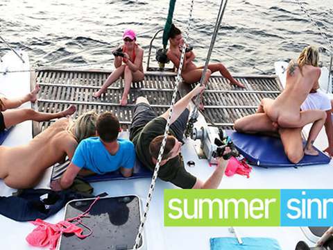 KiloMatures presents: Crazy boat ride fuck by summersinners