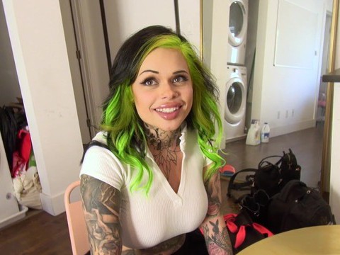 KiloMatures presents: Tattooed ex wife karen enjoys while getting fucked hard - hd
