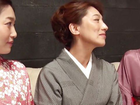 KiloMatures presents: Japanese traditional kimono orgy with maki hojo and friends