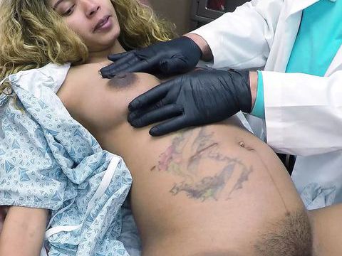 KiloMatures presents: Dayanara's pregnant exam with a naughty doctor