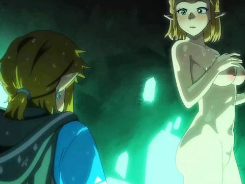 KiloMatures presents: Zelda's sexual date at the royal pool: a lustful visitor brings an unexpected twist! hentai parody