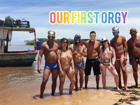 KiloMatures presents: I took my wives to a gangbang with my friends on an old boat in salvador