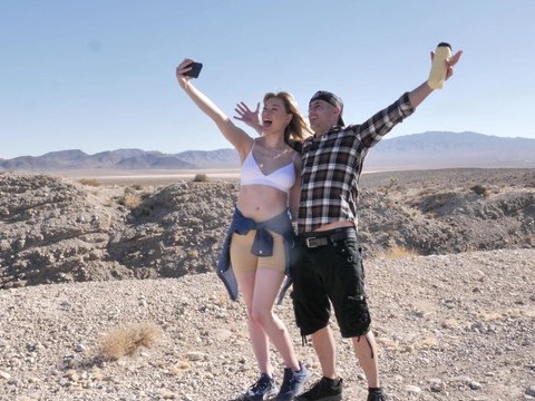 KiloMatures presents: Amber moore enjoys while giving her lover a good blowjob