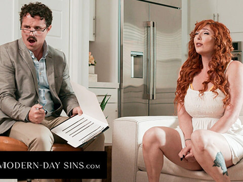 KiloMatures presents: Modern-day sins - pervert therapist is obsessed with redhead milf lauren phillips's stunning body