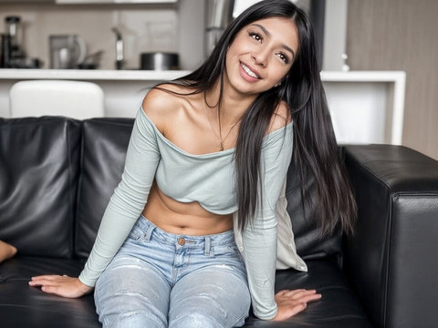 KiloMatures presents: Cute tiny teen latina tight pussy banged hard at amateur casting
