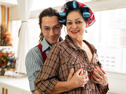 KiloMatures presents: First ass fucking with mature stepmom