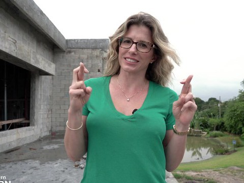 KiloMatures presents: Outdoors construction video with provocative model cory chase