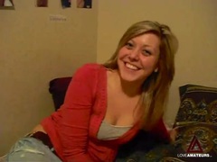 KiloMatures presents: Super cute blonde gets wet and gets fucked