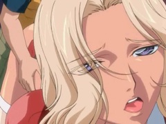 KiloMatures presents: Hentai girl against window fucked hardcore