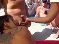 KiloMatures presents: Sex on a public beach in spain