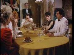 KiloMatures presents: Retro porn dinner party and group fuck scene