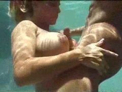 KiloMatures presents: Chick swallows his cock underwater